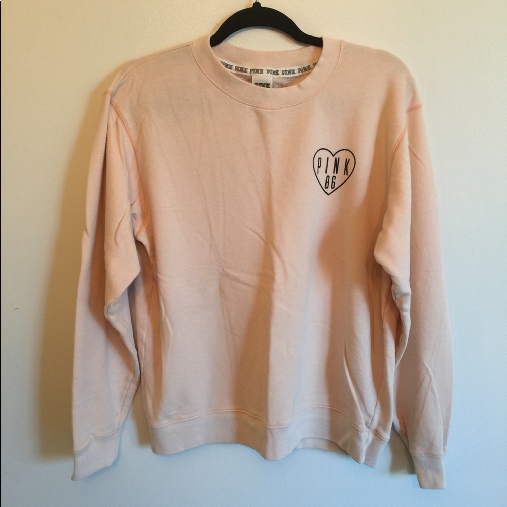 Victoria’s Secret Pink pinky nude sweatshirt 💕
